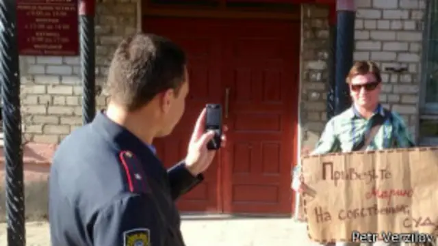 Пикет в Березниках