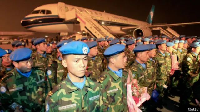 Trung Quốc từng tham gia gìn giữ hòa bình ở Darfur, Sudan năm 2007