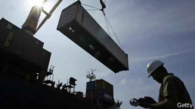 Puerto de El Callao, cerca de Lima, Perú