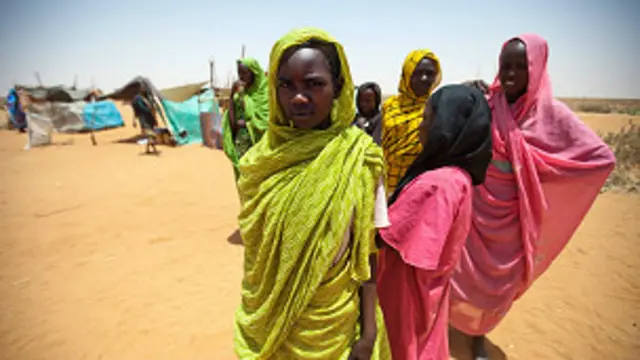 النازحون في دارفور