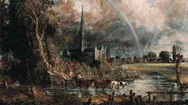 Salisbury Cathedral from the Meadows merupakan salah satu karya lukis monumental dengan ukuran hingga enam kaki. 