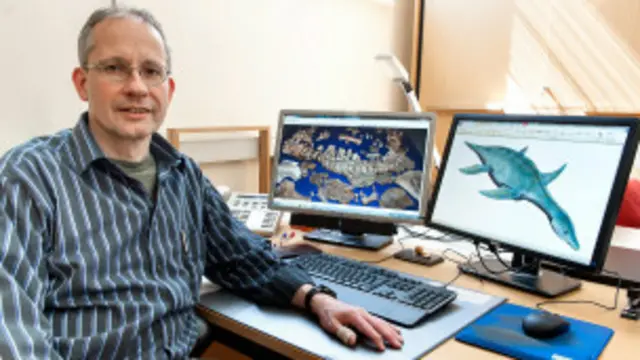 Paleontólogo Oliver Hampe diz que achado ajuda a descobrir mais sobre o período Cretáceo