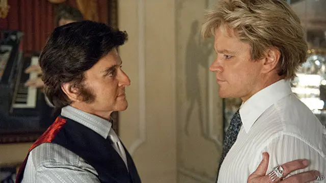 Michael Douglas y Matt Damon