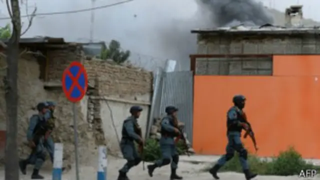 قوات أمنية أفغانية