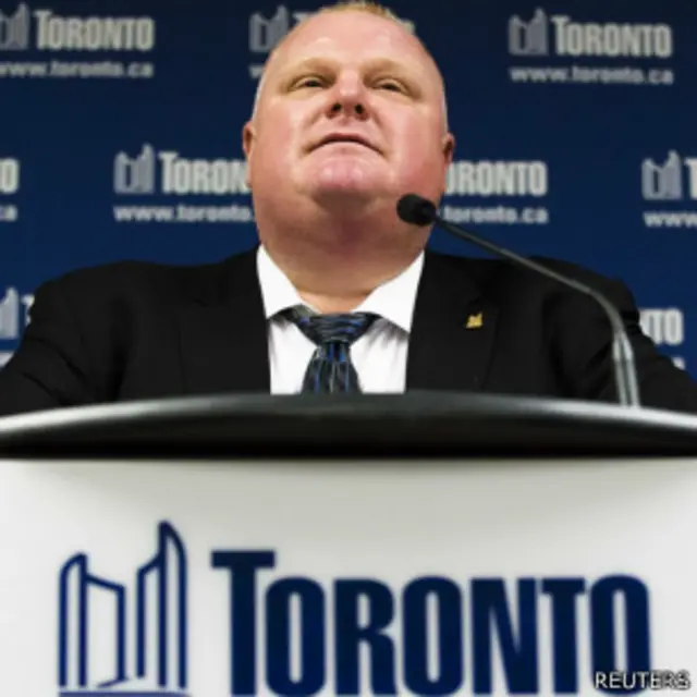 多伦多市长罗布·福特（24/5/2013）