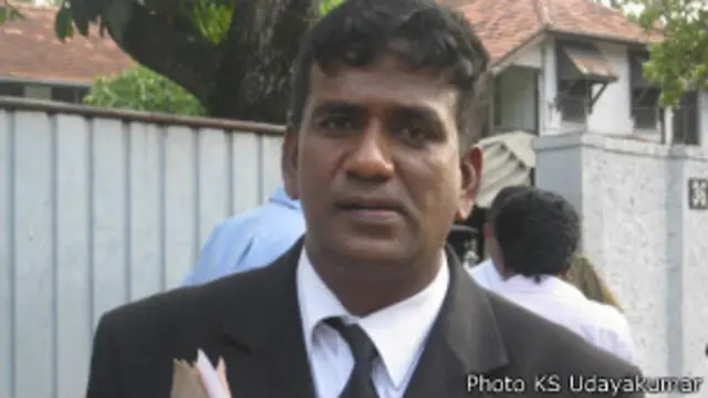 Namal Rajapaksha, lawyer