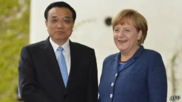 李克强、默克尔