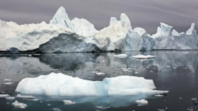 Arctic iceberg, bbc