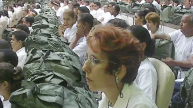 Brigada de médicos cubanos