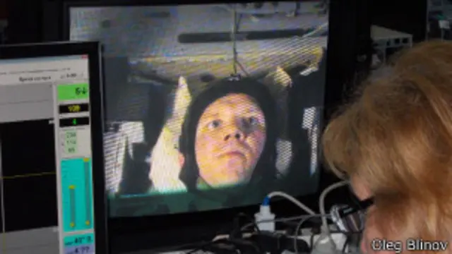 Тест на переносимость перегрузки на центрифуге ЦФ-18