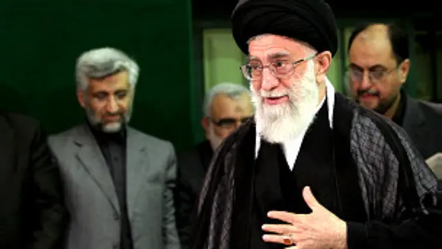 خامنه ای و حلیلی