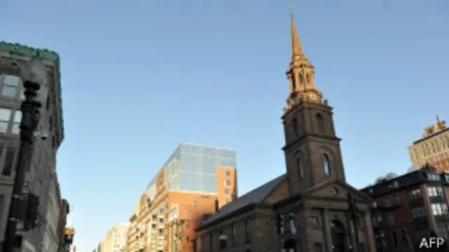 Igreja em Boston | Foto: AFP