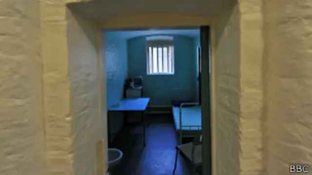 Пустая тюремная камера