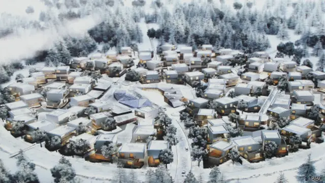 Проект жилого района в Сколково