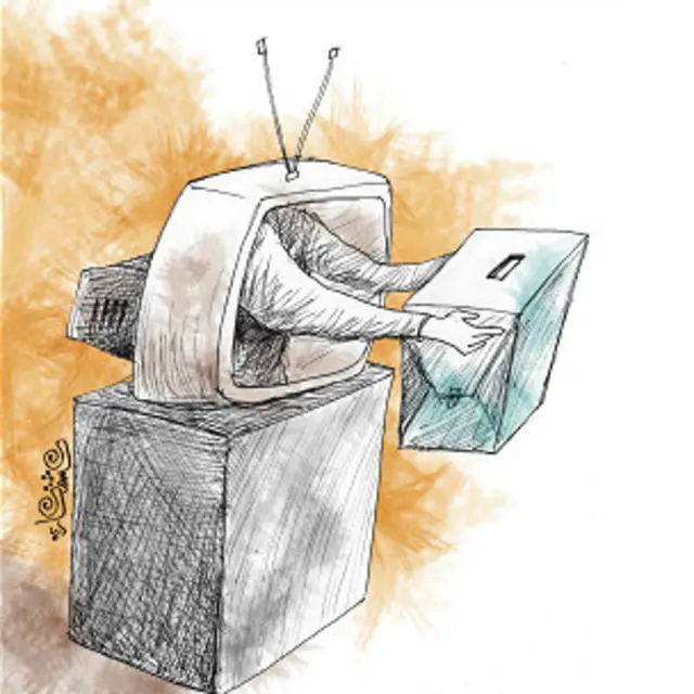 کارتون حسین کشتکار، جوان