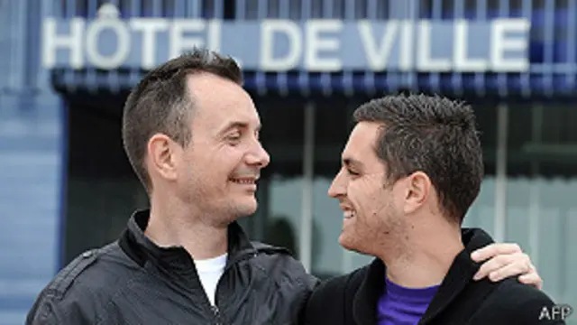 Vincent Autin y su pareja, Bruno Boileau