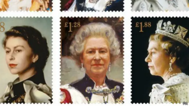 perangko ratu inggris