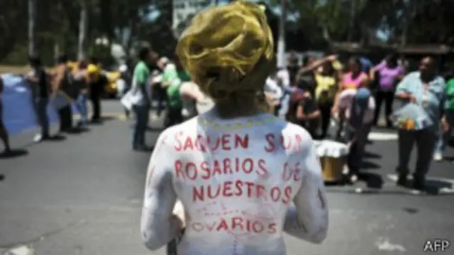 Защитницы права на аборт