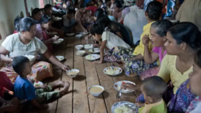 Буддойиларнинг зўравонликлари туфайли 13 мингга яқин мусулмон ўз уйини ташлаб чиққан.