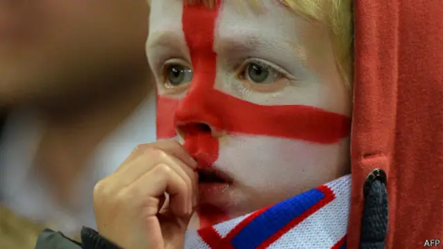 болельщики сборной Англии