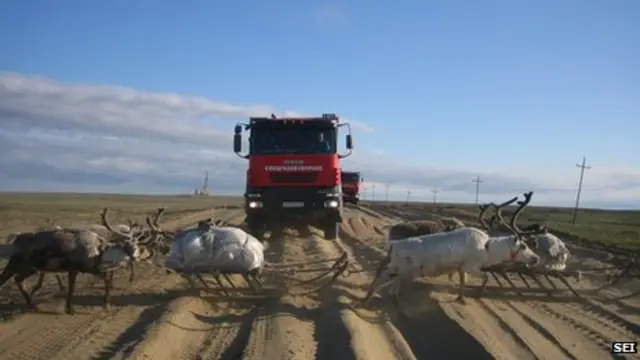 قطب شمال دارای منابع عظیم نفت و گاز است، و حدود یک‌سوم ذخایر گاز کشف‌نشده جهان در آن قرار دارد