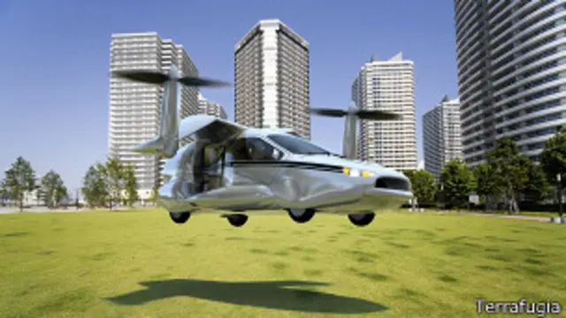Auto volador de Terrafugia TF-X. Cortesía Terrafugia