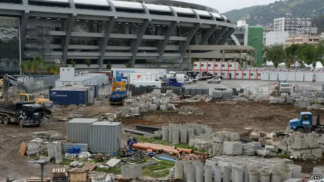 O Maracanã, em foto de 31 de maio | Foto: AFP