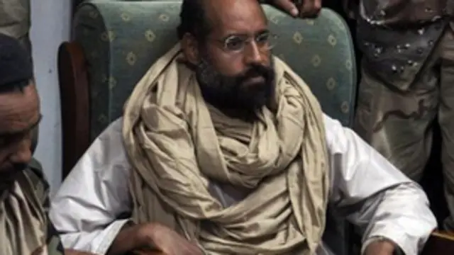 سيف الإسلام القذافي معتقل في الزنتان