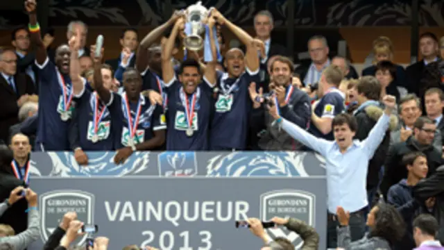 اللقب هو الأول من نوعه لبوردو منذ ربع قرن