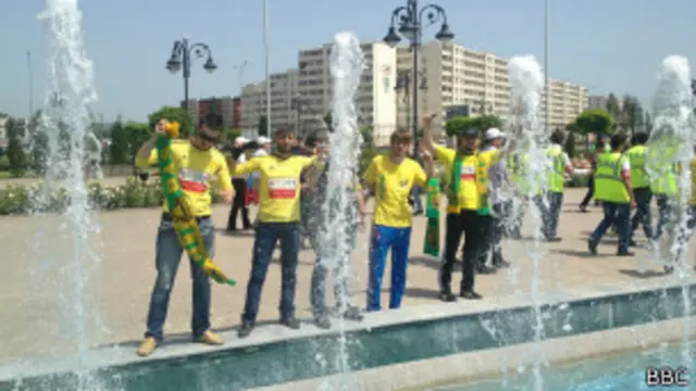 Болельщики "Анжи"