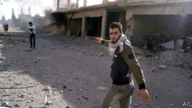 叙利亚边境重镇古赛尔(31/5/2013)