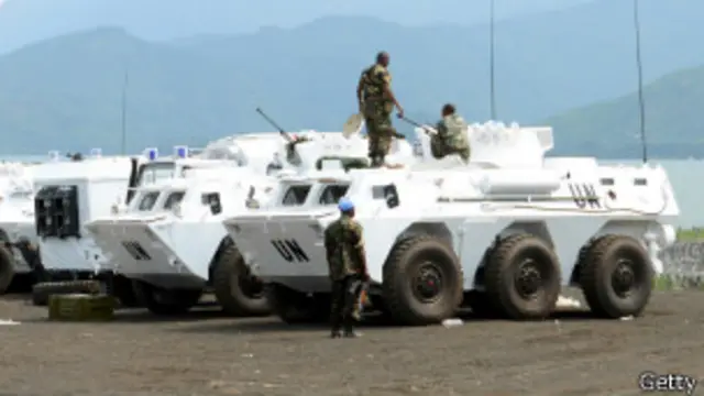 tropas da ONU no Congo (Getty)