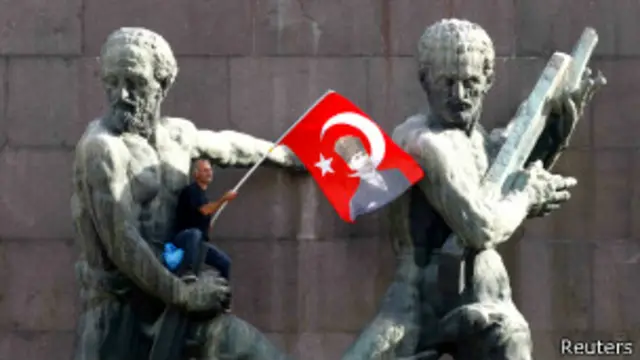 В ходе протестов в Анкаре