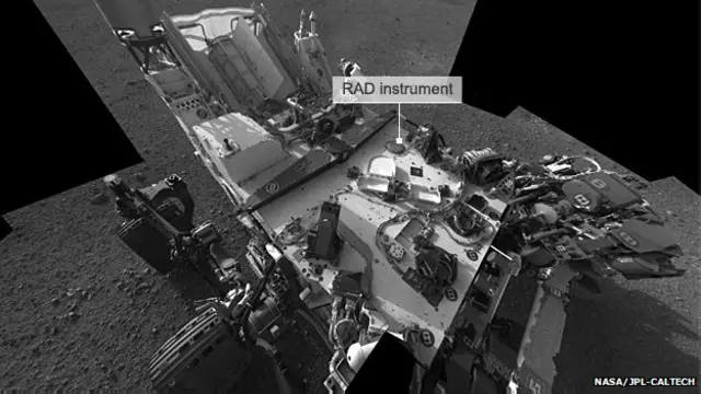 Зараз пристрій RAD досліджує рівень радіації на поверхні Марса