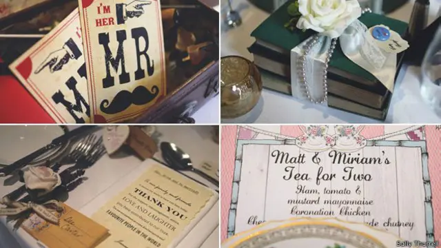 Recuerdos alternativos de boda