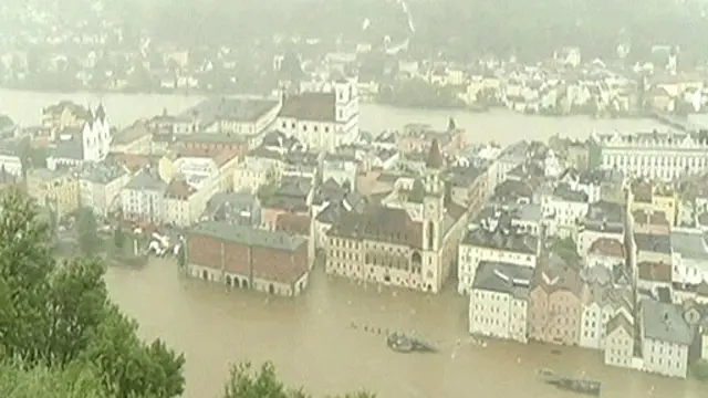 فيضانات وسط أوروبا تسجل أعلى منسوب للمياه