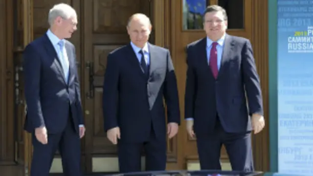القمة الروسية الأوربية