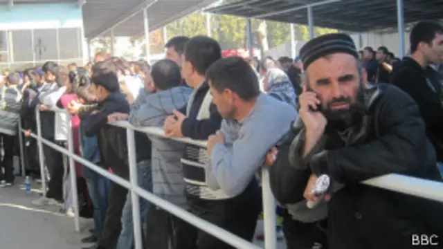 Таджикские мигранты