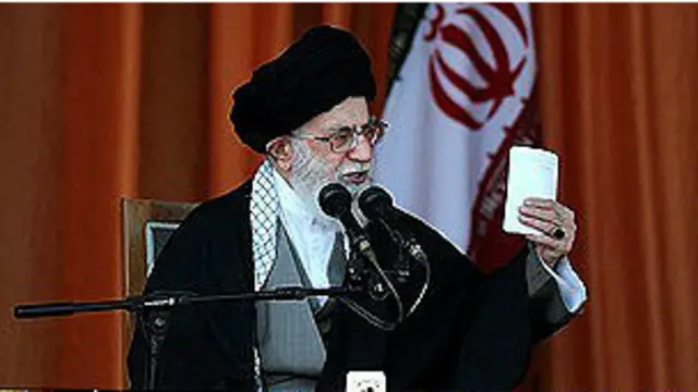 دولت اسلامیہ کے خلاف امریکی بیانات کھوکھلے اور تضادات کا مجموعہ ہیں: خامنہ ای