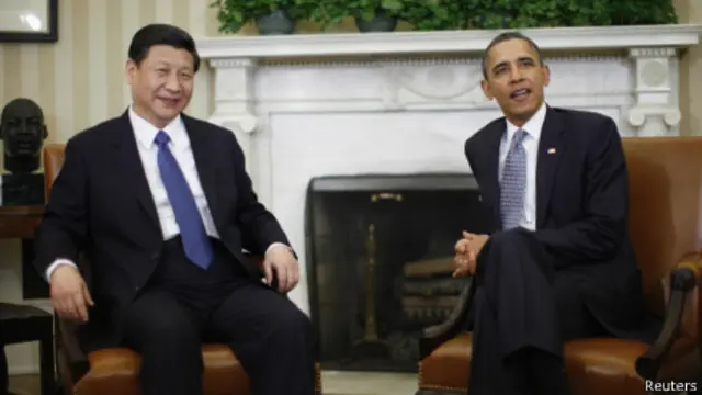 Ông Tập Cận Bình từng thăm Tòa Bạch Ố́c tháng 2/2012 khi làm phó chủ tịch TQ 