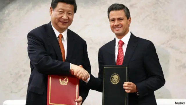 Xi Jinpeng y Enrique Peña Nieto en 2013