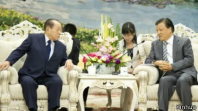 中共政治局常委刘云山6月3日在北京会见野中广务