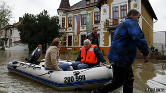 Наводнение в Чехии