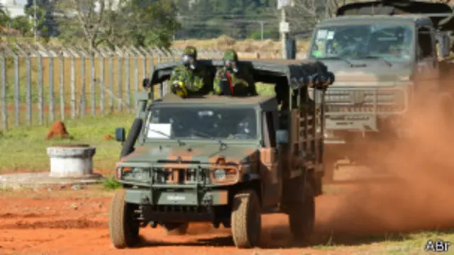 Unidade contraterrorista do Exército (foto: Valter Campanato/ABr)