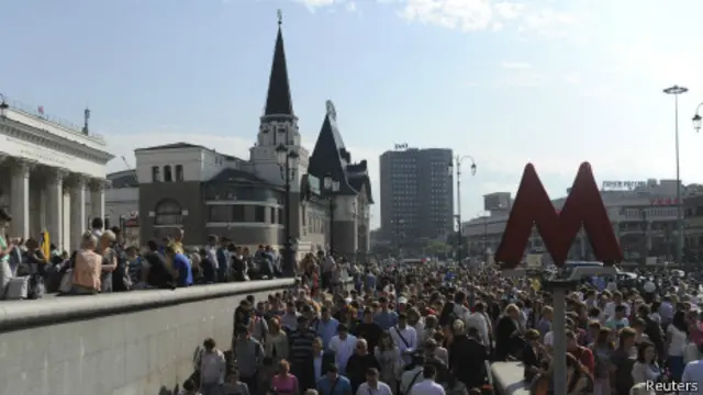 Давка на Площади Трех вокзалов