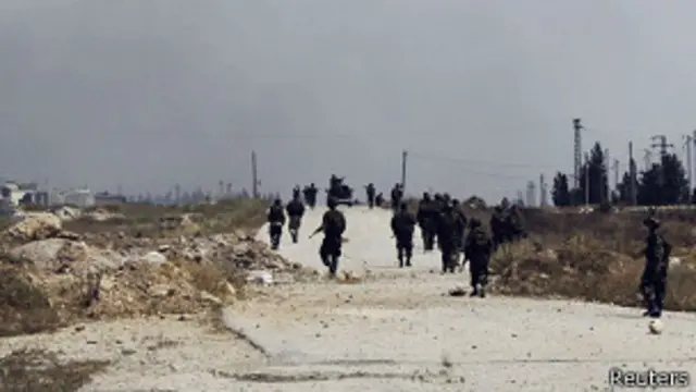 Сирийская армия в Кусейре