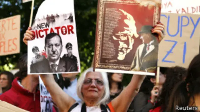 تظاهرات استانبول