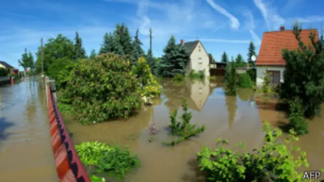 Наводнение в Дрездене