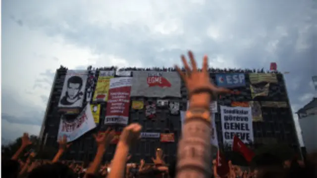 Demonstrasi di Turki