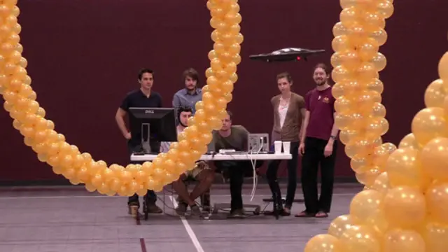 Helikopter yang digerakkan dengan kekuatan berpikir